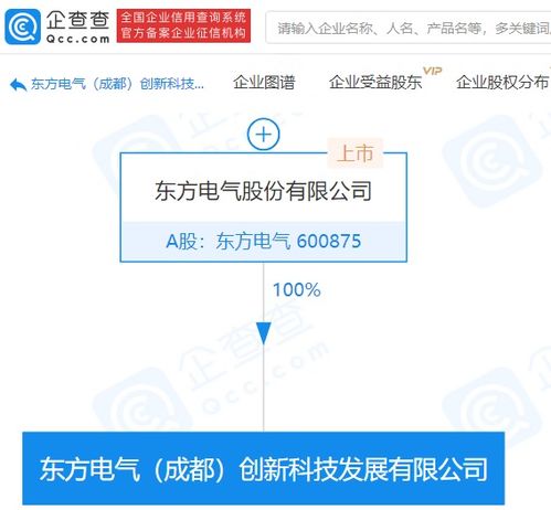 东方电气成立创新科技发展公司，注册资本1.5亿布局信息系统集成服务